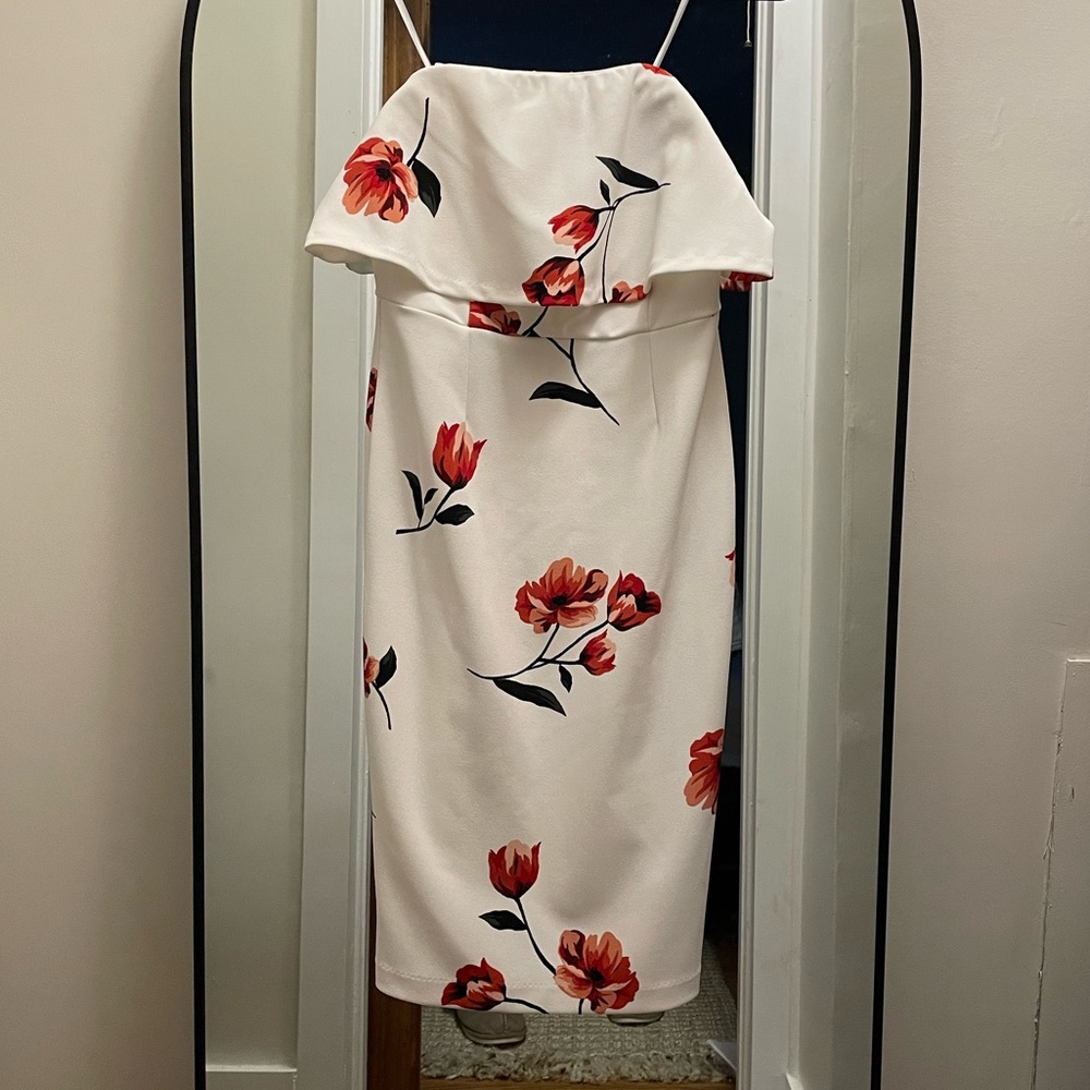 Strapless dress